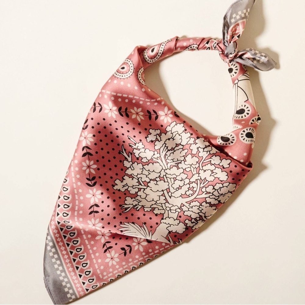 Horse Carriage Pattern Scarf - Pk